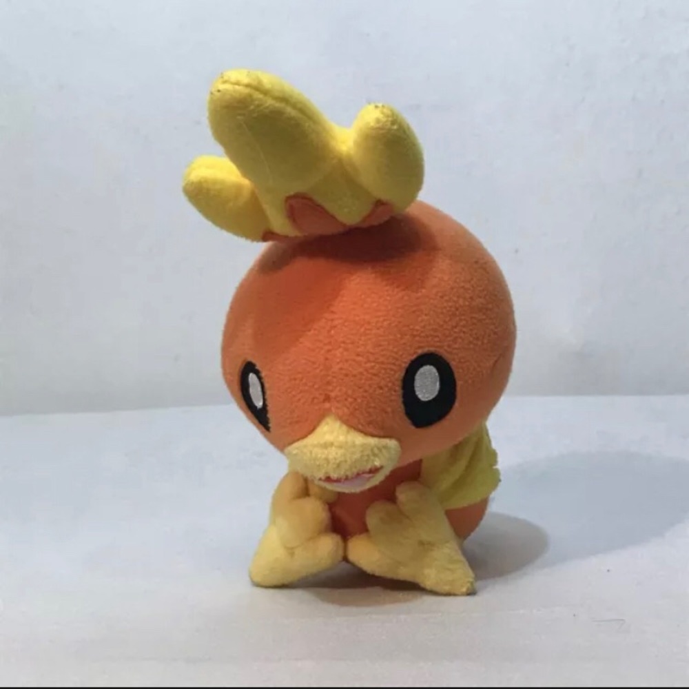 Pokemon TOMY 2015 Torchic 9" Tall Plush Stuffed Animal Toy